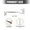 2pcs Professional Sculpting Tool Lightweight Construction Feature Piercing Edges Perfect for Detailed Clay Carving in Ceramic Art