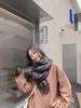 Women's Imitation Cashmere Winter Scarf - Thick Solid Color, Versatile Men's Shawl, Cashmere Wool Blend