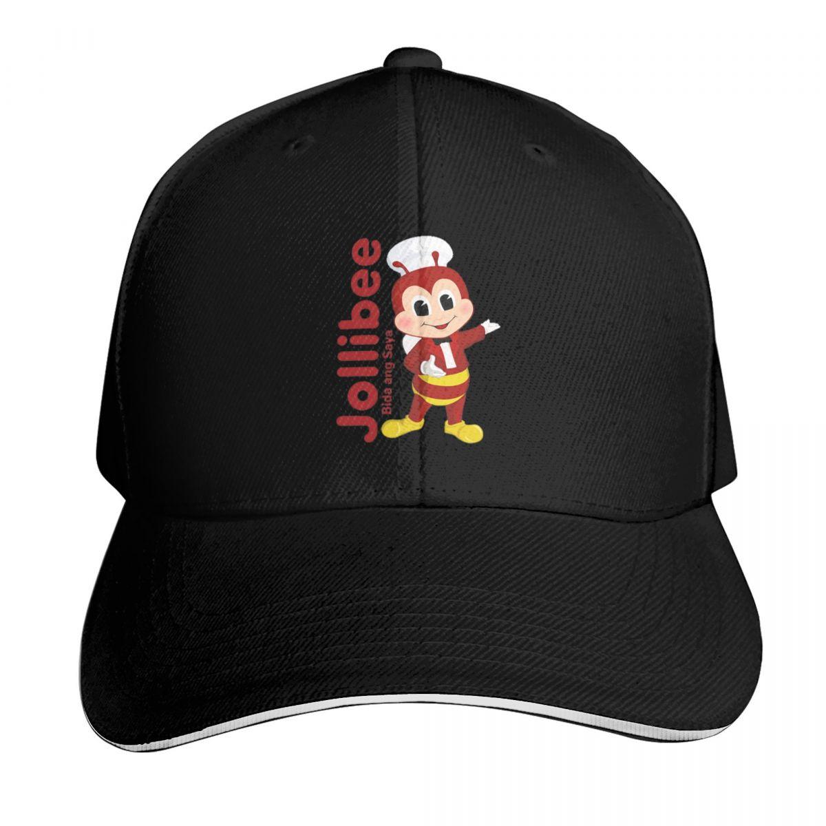 Jollibee Face Cap Fashion Casual Baseball Caps Adjustable Hat Hip Hop Summer Unisex Baseball Hats One Size