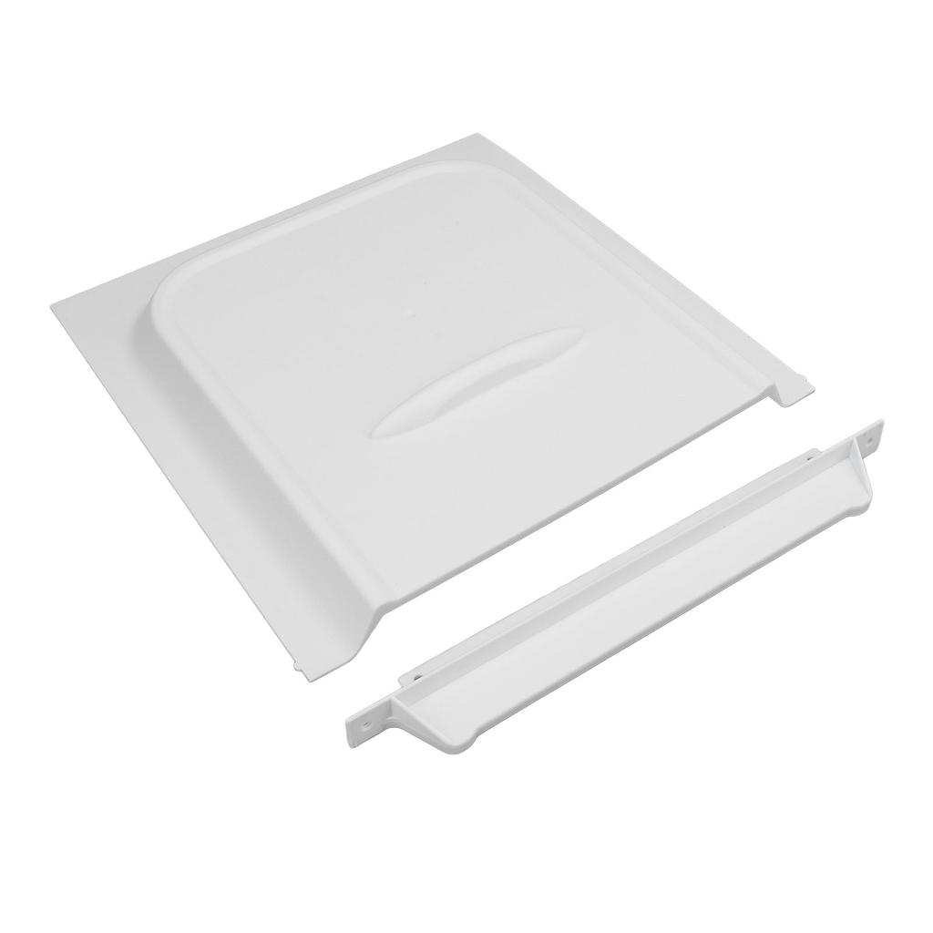 12in Wohnmobil Schiebetürschieber PP Weiß Schiebeplatte für Wohnmobilanhänger Wohnmobil Kofferanhänger