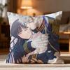 Fashion MMy Happy Marriageer Cushion Cover Soft Washable Pillow Case Multi-Scene for Couch Bed Travel Office Use