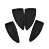 4x Interior Front and Rear Door-Switch Bezel Cap Set Black for Chevrolet Malibu