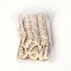 Pack of 60 Wooden Letters Wood Slices Unfinished Signs Scrapbooking Crafts Anniversary Gifts Love Wedding Happy Birthday Party
