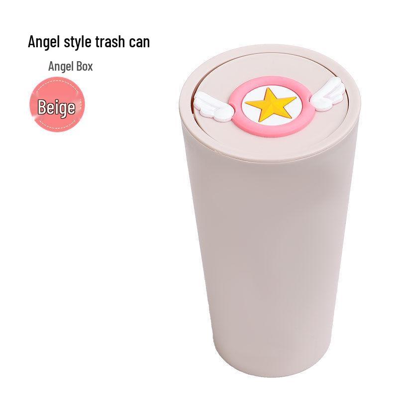 Mini Car Trash Can & Cup Holder – Cute & Creative Interior Storage