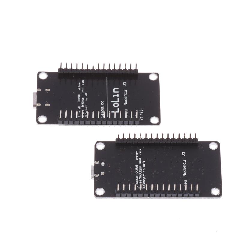 Nodemcu Lua V2.1 Esp8266 Esp-12F Wifi Development Board Micro Usb- Ch340 Blackboard With Flash Button And Rst Button