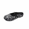 2025 Sommer neue Temperament Paillettenmules Einzelschuhe vielseitig silberne Taschenkopf halber Schlepp flache Sohle Mode coole Slipper Frauen