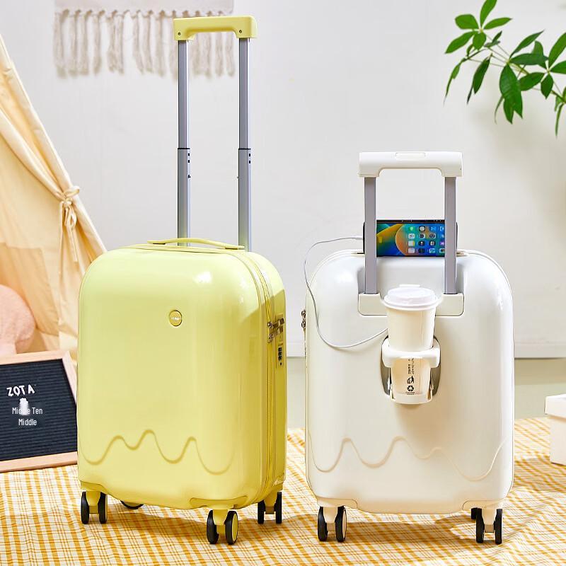 Zuoyou Bubble Ice Cream Hard-Shell Luggage 20 inches