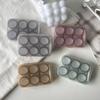 3 Stück/Box Kontaktlinsenbehälter Augen-Kontaktlinsenbox Damen Reise-Kontaktlinsenbehälter Einweichbehälter Linsenbox für Beauty-Pupille
