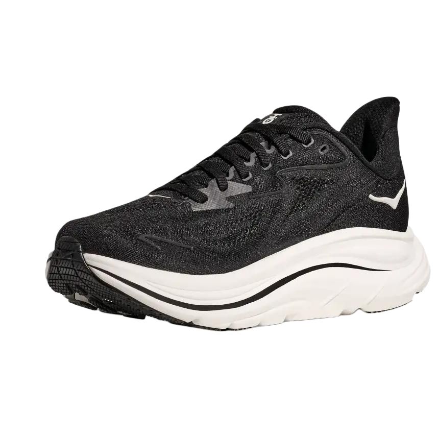 HOKA Clifton 10 Black White Men Sneakers 1162030-BWHT