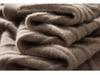100% Pure Cashmere Women's Solid Color High-Waist Plush Skirt, Autumn/Winter Fashion, Draped Elastic Umbrella Design.