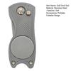 Golf Divot Repair Tool Stainless Steel Foldable Green Fork Tool Golf