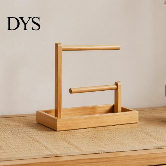 Space Saving Organizer Wooden Headband Holder Organizer, Large Capacity Storage Box, Dormitory Desk Multi Purpose Container, for Hair Accessories And