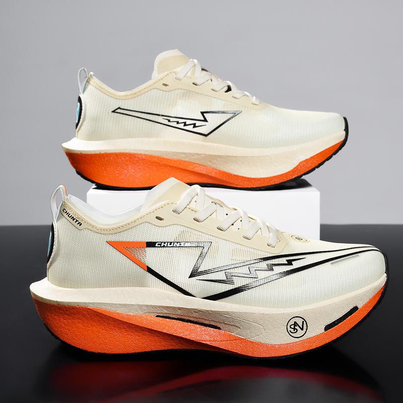 Speciality Carbon Plate Sports Running Shoes Marathon Air Cushion Men Breathable Lightweight Women Comfortable Nonskid Sneakers