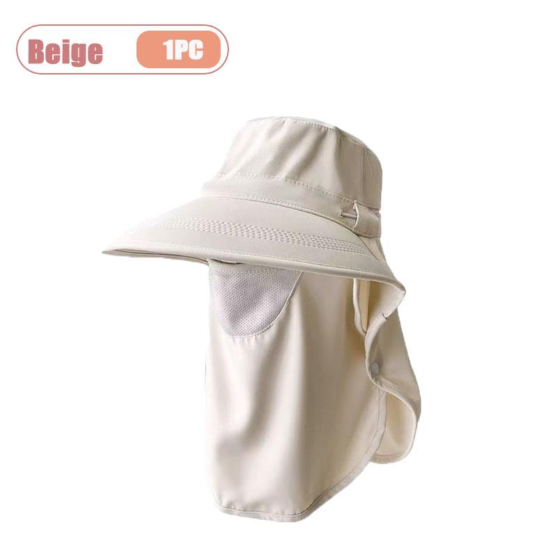 Full Protection Sun Hat with Face Cover and Neck Breathable for Women Summer Outdoor Fishing Hiking Climbing UV Protection Cap
