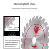 4-6.5 Inch Alloy Woodworking Saw Blades for Lithium Battery Saws
