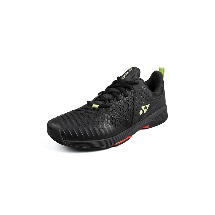 YONEX Power Cushion Sonicage 3 Leder Stoff Professionell Bequem Atmungsaktiv Niedrig geschnitten Tennisschuhe Unisex Sneaker SHTS3MACEX-763