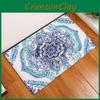 Classic Appeal 3d Flowers Printed Rugs For Stylish Indoor And Outdoor Use