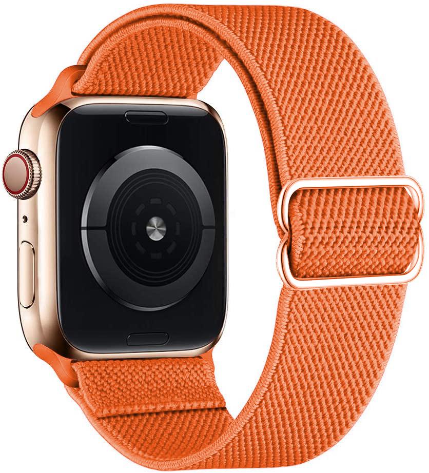 Scrunchie Strap for Apple watch ultra 2 band 49mm 44mm 40mm 45mm 41mm 46mm Elastic Nylon bracelet iWatch series 3 6 se 7 8 9 10