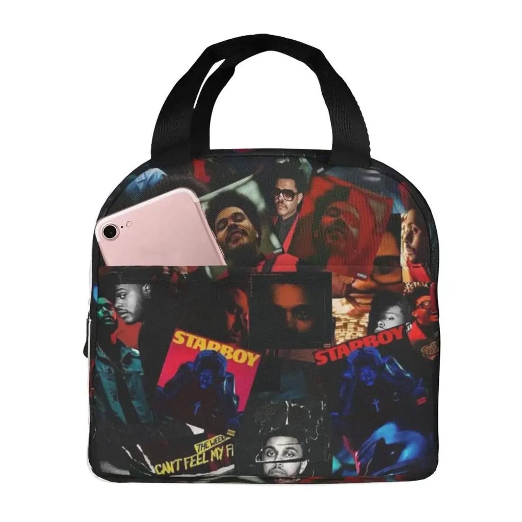 The Weeknd After Hours Till Dawn Tour Insulated Lunch Bag for Women Children Leakproof Food Boxes Thermal Lunch Box Tote