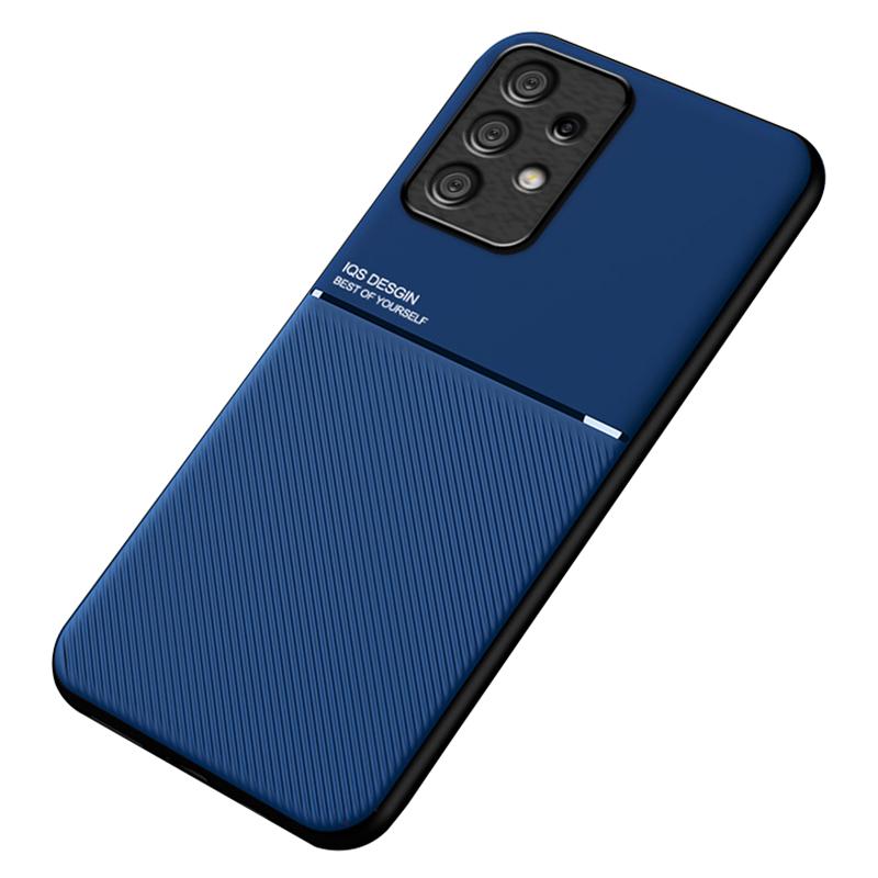 Phone Case for Samsung Galaxy A23 4G/A23 5G (Global Version),PU Leather+TPU Lines Imprinted Cover