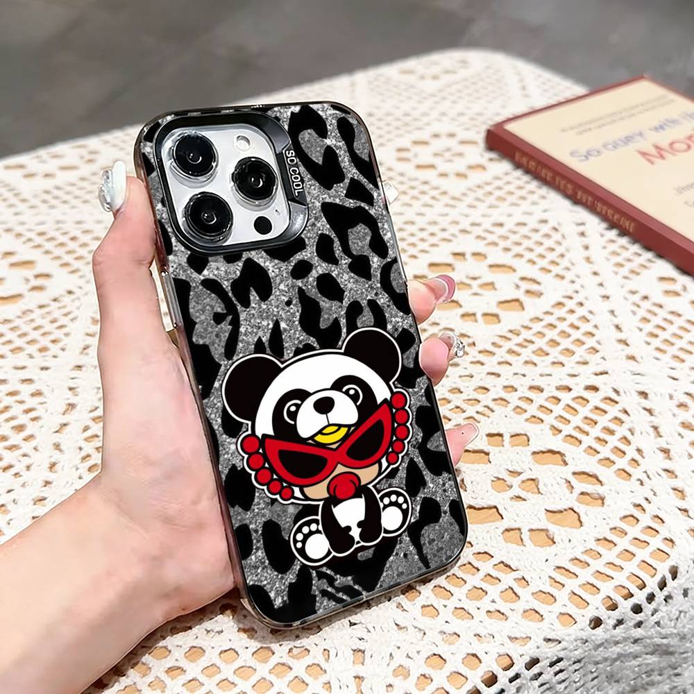 H-Hysteric M-Minii   Phone Case For iPhone 17,16,15,14,13,12,11 Plus,Pro Max,XS,Colored Silver Phone Case