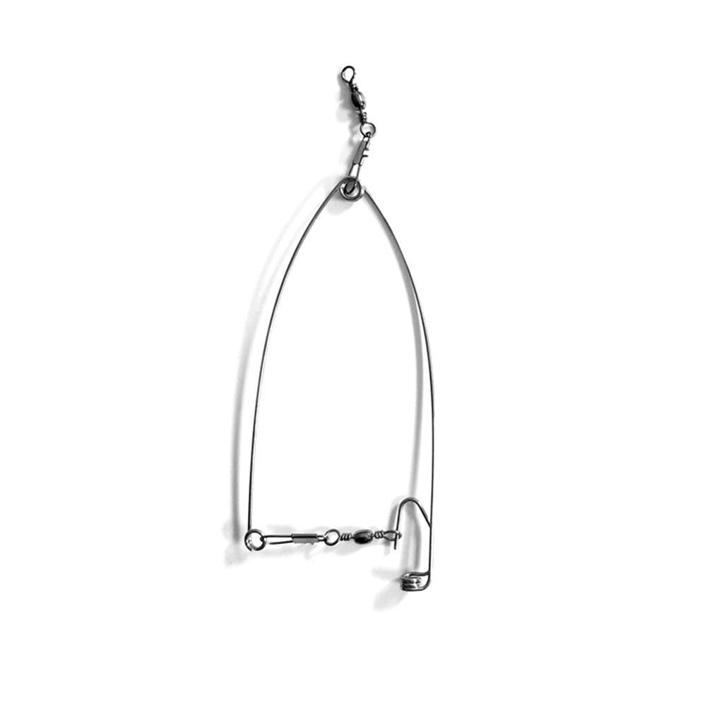 1pc Automatic Fishing Device Smart Steel Trigger Hook Spring Fishing Bite Automatically Catch H R6S9