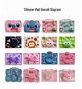Retractable Stand Protective Case for iPad Air A16 with Pig Design