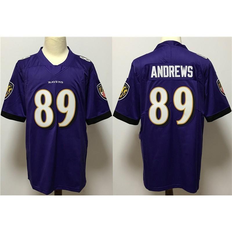 Baltimore Ravens NFL Football Jersey Mens Team Sports Fan Apparel Purple Black White Size S-XXXL