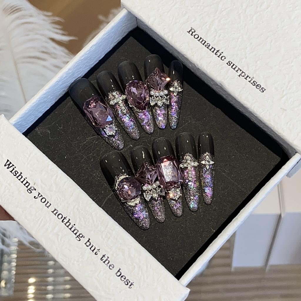 High-end Heavy Industry Light Luxury Zircon K9 Alloy Diamond Luxury Magic Box Patch Wearable Armor