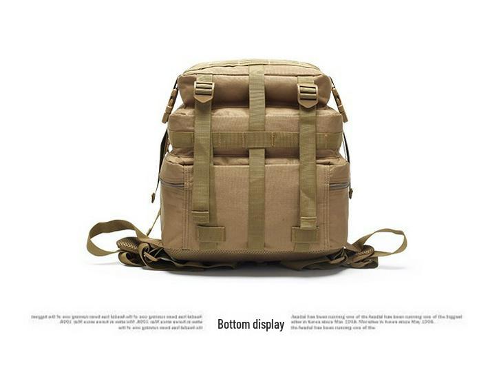 Zaino Tattico Mimetico Impermeabile di Grande Capacità da Uomo per Viaggi all'Aperto e Alpinismo