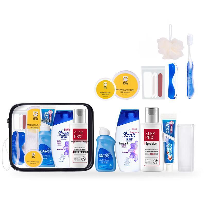 Портативный дорожный набор для мытья Head & Shoulders из 11 предметов