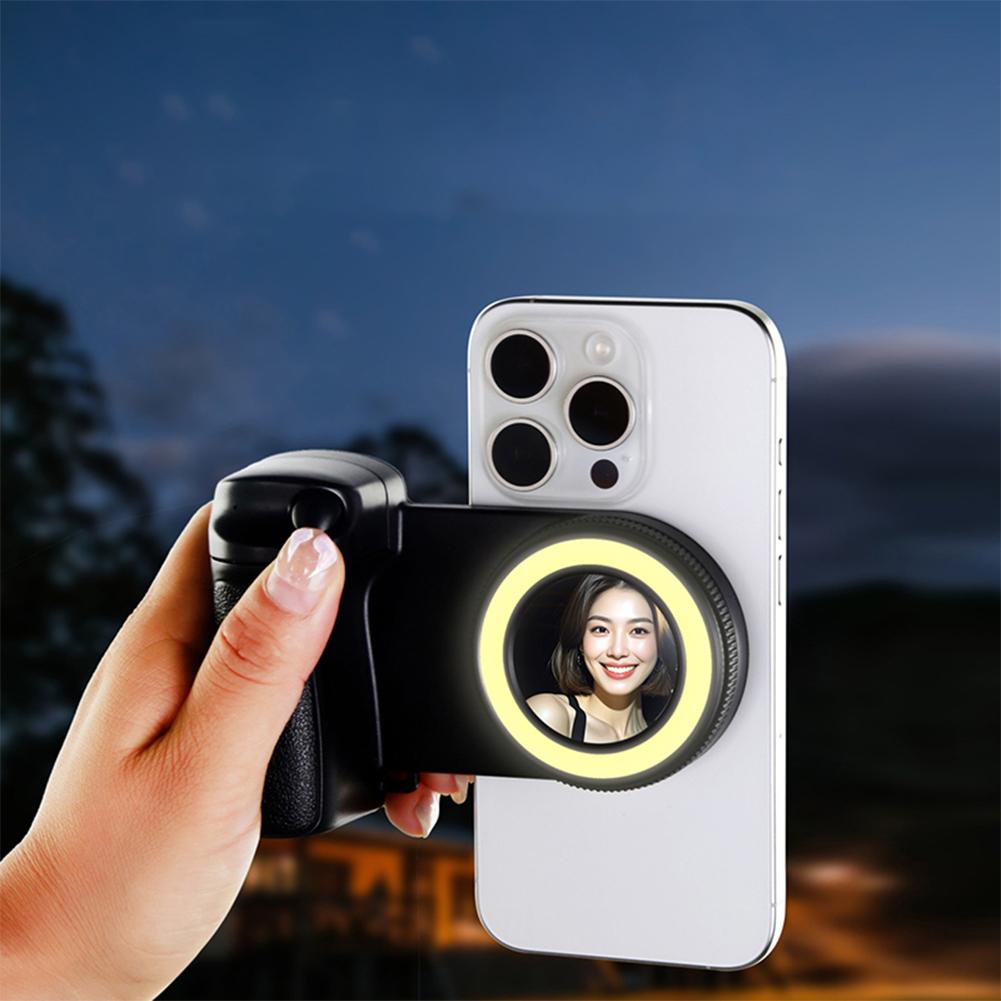 Pro Magsafe Bluetooth-kompatibilní spoušť Selfie rukojeť Stabilizátor fotoaparátu Držák telefonu Natáčení pro Android iPhone 16 15 14