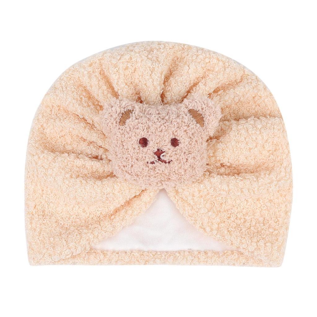 Berretto Cartone Animato in Pile Teddy per Bambini - Caldo Cappello Autunno/Inverno, 15 Colori
