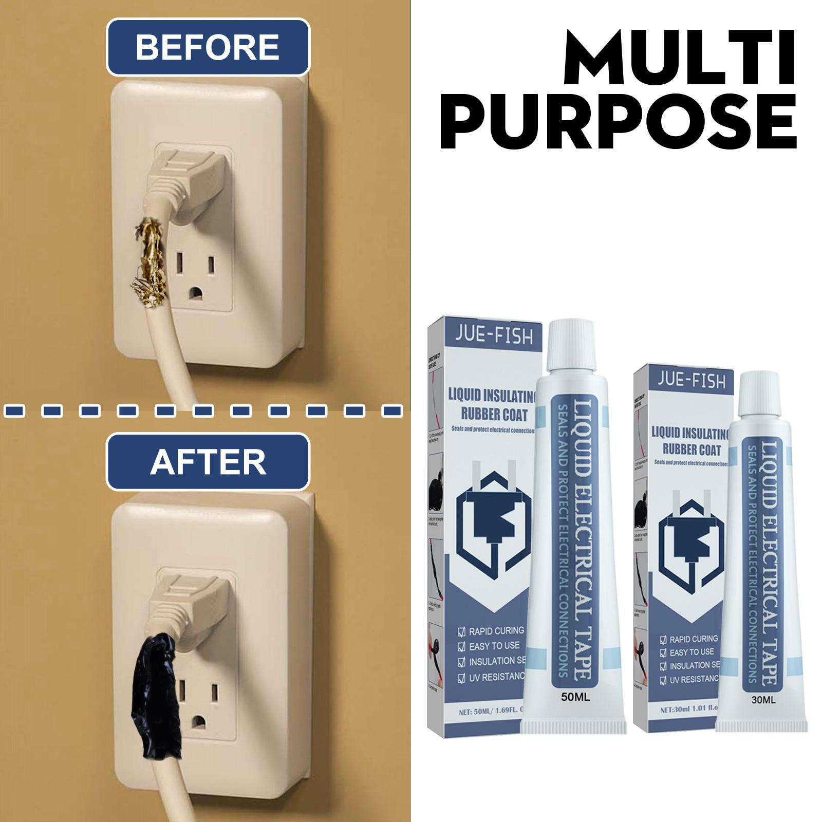 

Рідка ізоляційна стрічка 30/50 мл, яка використовується для вогнетривкої термострічки проводів і кабелів, водонепроникна, стійка до ультрафіолету 30ml білий