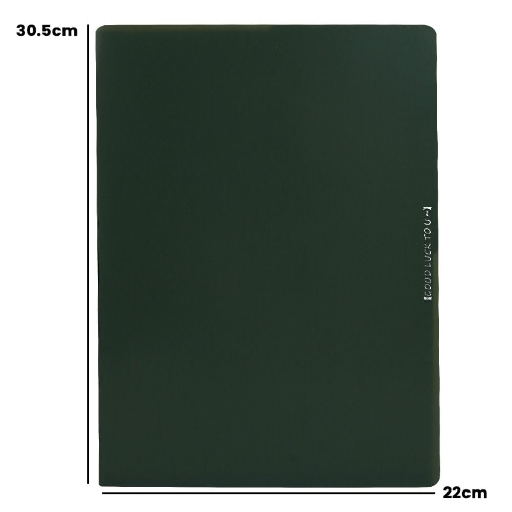 5PCS/Set L-shaped A4 File Folder Gradient Color Document Folder Test Paper Clamp  Business