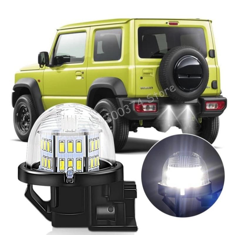 

Suitable for 2018+Suzuki Jimny JB64 JB74 2-pack 18 LED license plate light with original vehicle docking LED 2pcs