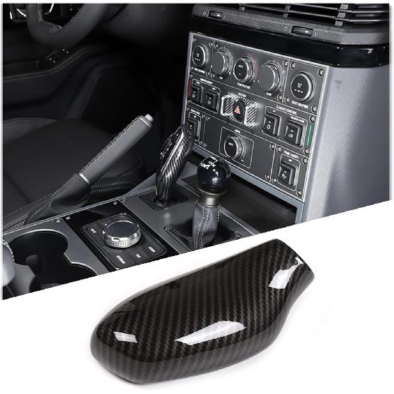 Gear Shifting Knob Cover Compatible with Ineos Grenadier 2020-2024 Gear Shift Knob Head Back Cover Trim Interior Moulding Decoration Sticker