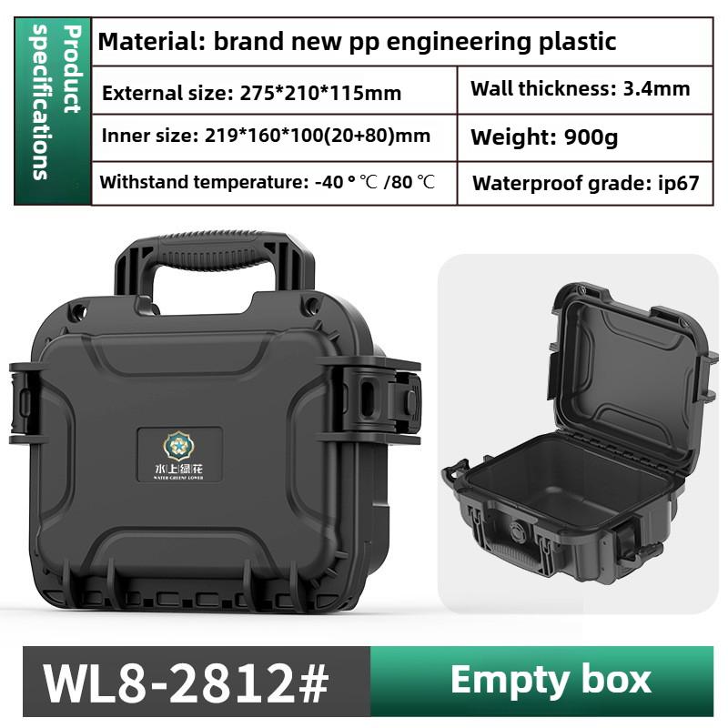 

Equipment Protective Box Multi-functional Instrument Storage Toolbox Waterproof Portable Tools Organizer Tool Case with Sponge