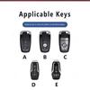Genuine Leather Car Key Case Cover Fob For Ford Focus 3 4 St Mondeo 5 Mk5 Mustang F-150 Explorer Edge Fiesta Kuga Mk3 4 Durable