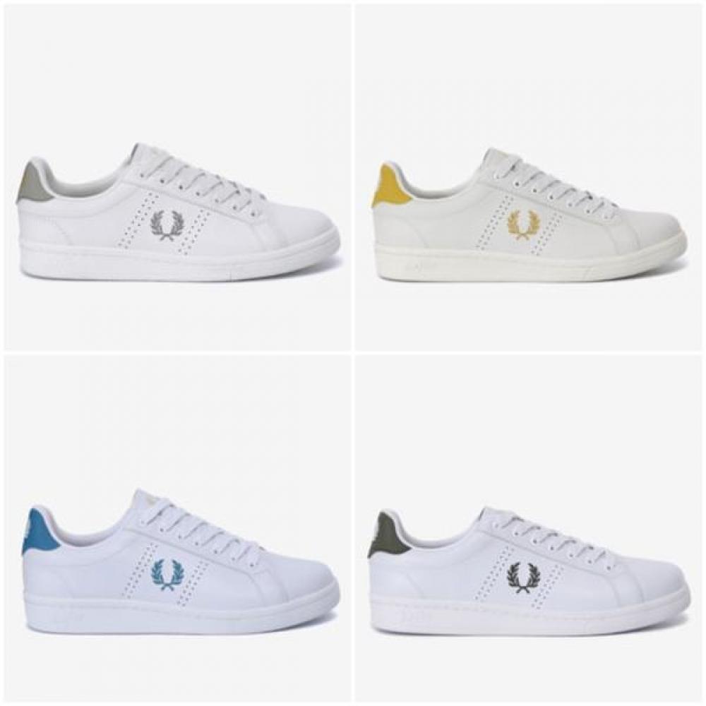 Fred Perry Unisex Leather Sneakers Sfpu2436312   Sfpu2416312 220/W20 (khaki)
