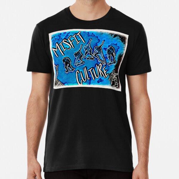 

Misfit Skate Culture S to 5XL Made in the AU/USA T-Shirt 3XL