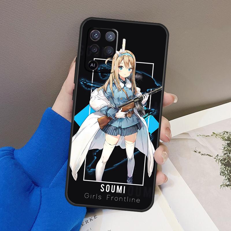 Girls Frontline Case For Oppo A5 Pro A15 A17 A57 A77 A18 A38 A58 A78 A98 A94 A74 A54 A16 A76 A96 A40 A60 A80