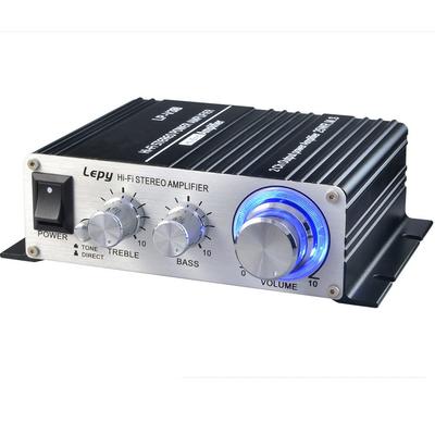 PolarLander Amplificateur de puissance stéréo numérique Hi-Fi, récepteur de musique, haut-parleur audio pour téléphone portable, ordinateur LP-V3 3,5 mm