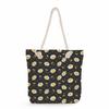 Multifunctional Flower Printed Thick Rope Shoulder Beach Bag Casual large capacity handbag 7612