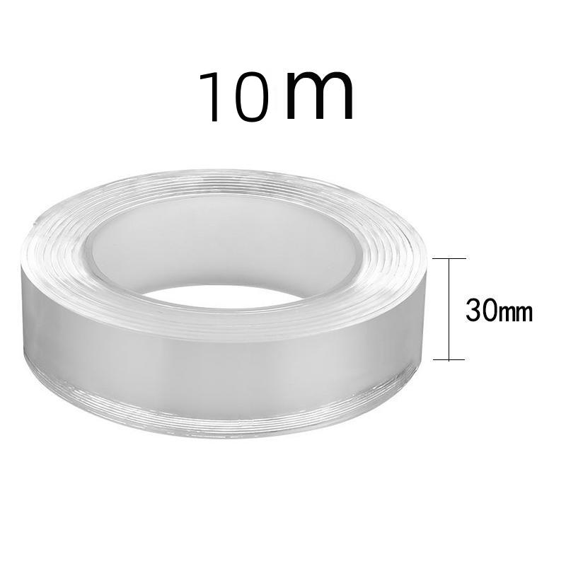 3M/5M Nano Double-Sided Tape Grip Reusable Traceless Removable Transparent Adhesive Sticker Kitchen Bathroom Washable Tapes