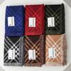 Plaid Scarf Autumn and Winter Korean Style Imitation Cashmere Scarf Women's Winter Versatile Double sided Scarf Shawl High End