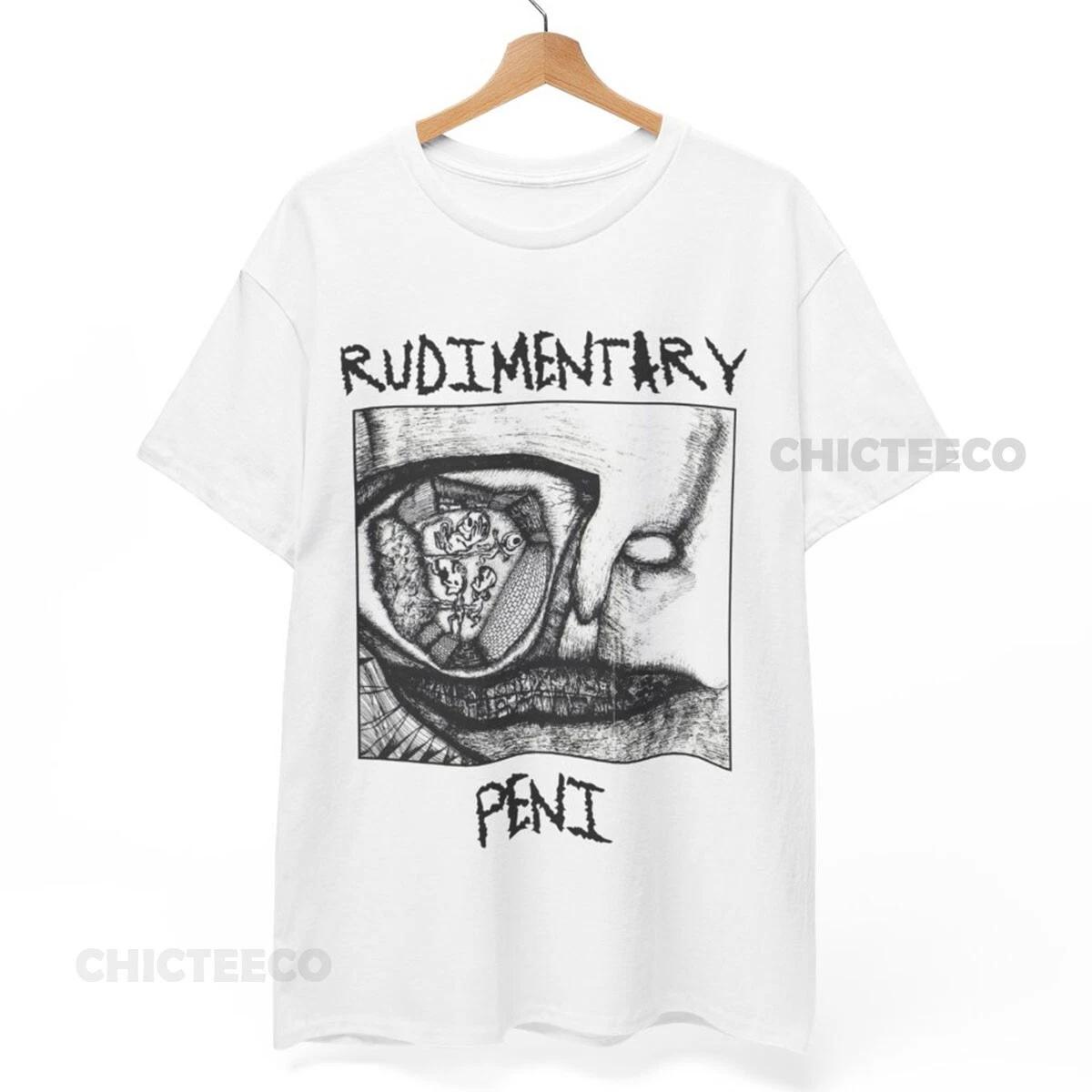 Футболка Rudimentary Peni Crust Punk Anarcho blinko, Унисекс футболка Crust Punk 2XL