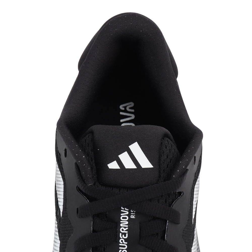 adidas SUPERNOVA RISE M WIDE, Core Black/Core White/Carbon, Size 26.0cm