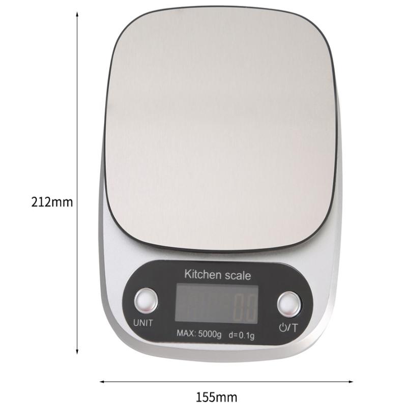High Precision Kitchen Scale 10kg Electronic Jewelry Food Baking Scale Multifunction Measuring Tool Gram Scale Lcd Display