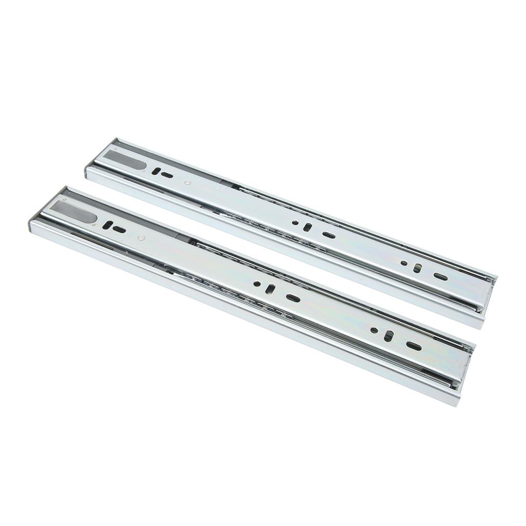 2 Pcs Drawer Slides 12in 30KG Load Capacity Ball Bearing Cabinet Rails Tool for RVs Yachts Home Use